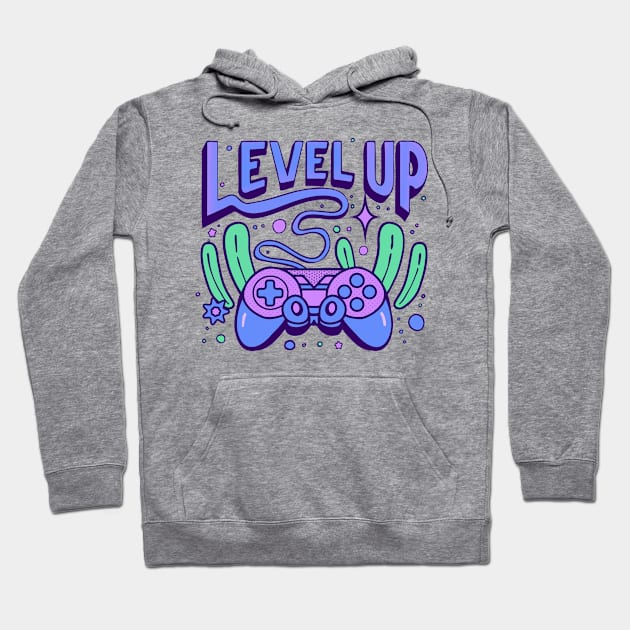 Level Up Hoodie by CreativeSage